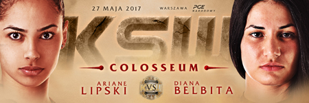 Droga do KSW 39: Colosseum - Ariane Lipski i Diana Belbita 