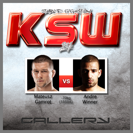 KSW24: Mateusz Gamrot vs Andre Winner