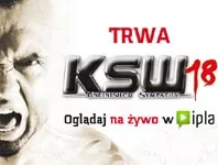 Oglądaj transmisję gali KSW18 w iplaSPORT