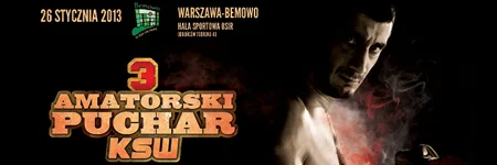3. Amatorski Puchar KSW już w styczniu!