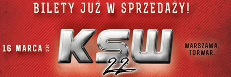KSW22: ruszyła sprzedaż biletów na trybuny