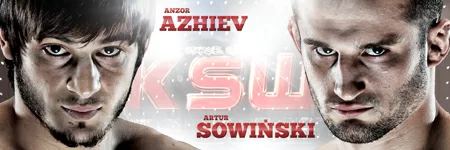 KSW24: Artur Sowiński vs. Anzor Azhiev