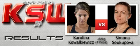 KSW24: Karolina Kowalkiewicz vs Simona Soukupova