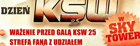 Dzień z KSW25 już 6 grudnia w Sky Tower we Wrocławiu!