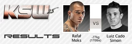 KSW25: Rafał Moks vs Luiz Cado Simon