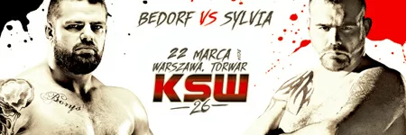 Pogromca "Pudziana" i były mistrz UFC rywalem Karola Bedorfa na gali KSW26!