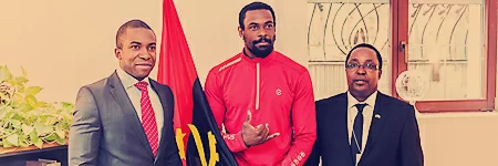 KSW26: Jay Silva w ambasadzie Republiki Angoli w Polsce
