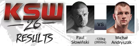 KSW26: Paul Słowiński vs Michał Andryszak 