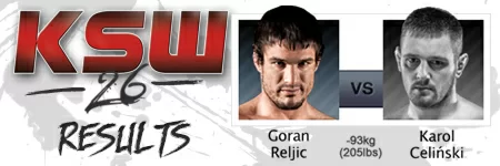 KSW26: Goran Reljic vs Karol Celiński