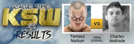KSW27: Tomasz Narkun vs Charles Andrade