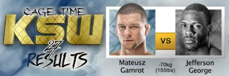 KSW27: Mateusz Gamrot vs Jefferson George