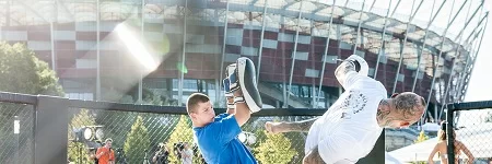Wywiady i media treningi zawodników KSW 28 podczas Dnia z KSW