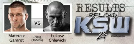 KSW29: Mateusz Gamrot dominates Łukasz Chlewicki