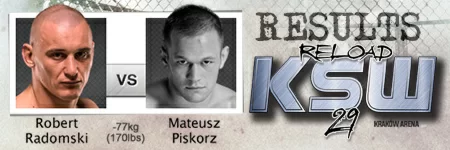 KSW29: Robert Radomski beats Piskorz by decsion