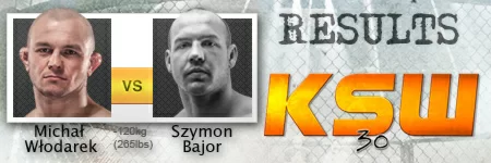 KSW30: Michał Włodarek lepszy od Szymona Bajora