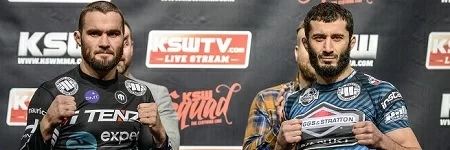 Fotorelacja z ważenia KSW 33: Materla vs Khalidov