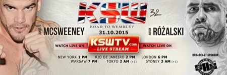 KSW32: McSweeney lepszy od Różala