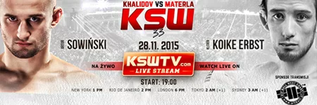KSW 33: Artur Sowiński pierwszym mistrzem KSW w wadze piórkowej