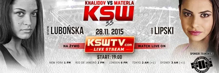 KSW 33: Lipski rozbiła Lubońską