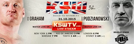 KSW32: Pudzianowski nie dał rady Grahamowi