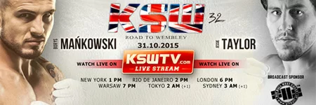 KSW32: Mańkowski broni pasa w świetnym stylu