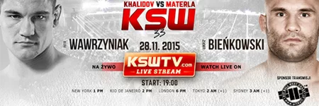KSW 33: Łukasz Bieńkowski outpoints Wawrzyniak in a slugfest