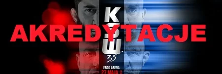 Akredytacje na galę KSW 35 w Gdańsku/Sopocie