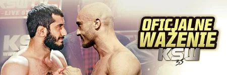 Otwarte ważenie przed KSW 35 w czwartek, 26 maja o 16:00