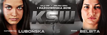 Kolejne starcie kobiet na KSW 36 – Lubońska vs Belbita