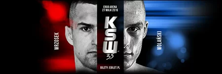 KSW35: Marcin Wrzosek lepszy w stójkowej wojnie z Wolańskim