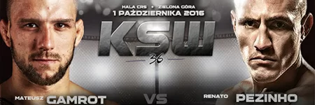 KSW36: Mateusz Gamrot poddał Pezinho i obronił mistrzowski pas