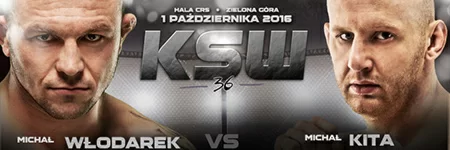 KSW36: Michał Kita poddał w pierwszej rundzie Michała Włodarka