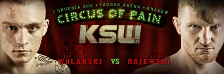 Łukasz Rajewski przeciwnikiem Filipa Wolańskiego na KSW 37