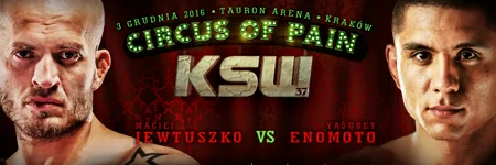 Maciej Jewtuszko vs Yasubey Enomoto oficjalnie na KSW 37
