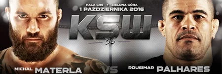 KSW36: Michał Materla potężnym podbródkowym znokautował Palhares