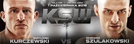 KSW36: Grzegorz Szulakowski pokonał Bartłomieja Kurczewskiego