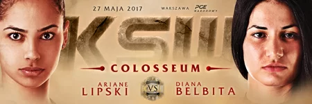 Ariane Lipski kontra Diana Belbita o pas w wadze muszej na KSW Colosseum