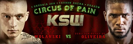 KSW37: Filip Wolański pokonał Denilsona Nevesa de Oliveirę