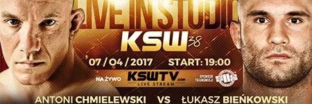 KSW38: Łukasz Bieńkowski pokonał na punkty Antoniego Chmielewskiego