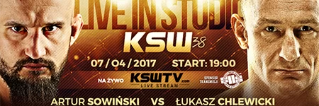 KSW38: Artur Sowiński szybko i efektownie poddał Łukasza Chlewickiego