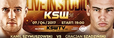 KSW38: Kamil Szymuszowski pokonał Gracjana Szadzińskiego
