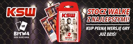 Karty Top Trumps z zawodnikami KSW już 27 maja