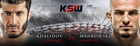 KSW39: Mamed Khalidov pokonał na punkty Borysa Mańkowskiego