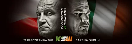 James McSweeney vs. Mariusz Pudzianowski set for KSW Dublin main event
