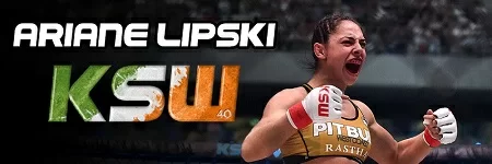 Ariane Lipski będzie bronić tytułu na KSW 40 w Dublinie
