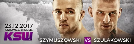 KSW41: Grzegorz Szulakowski poddał Kamila Szymuszowskiego