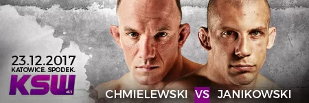 KSW41: Damian Janikowski zdominował Antoniego Chmielewskiego