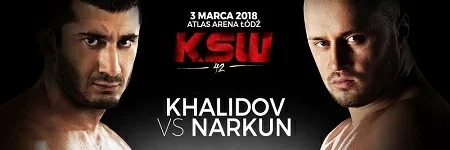 Khalidov vs. Narkun Superfight to Headline KSW 42