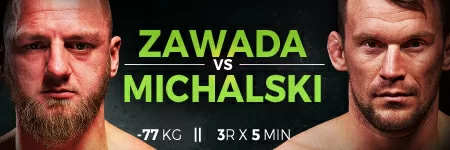 David Zawada meets Michal Michalski at KSW 43