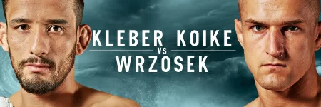 Rewanż Kleber Koike Erbst vs Marcin Wrzosek oficjalnie na KSW 44